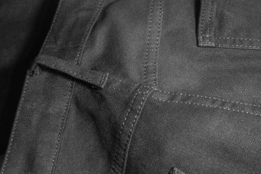 siyah kot yakın çekim