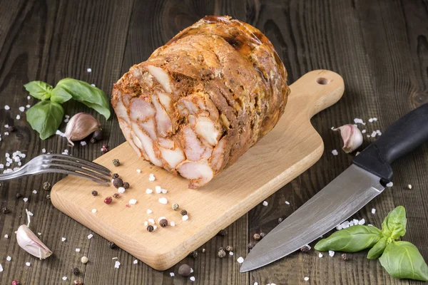 lezzetli ev yapımı jambon