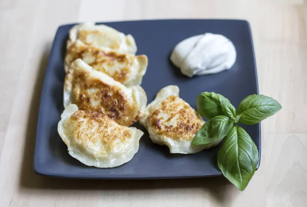 Gnocchi fritti lucidi tradizionali — Foto Stock