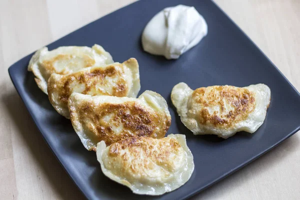 Traditional polish fried dumplings — Stock Photo, Image