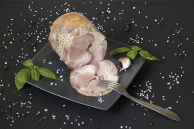 lezzetli ev yapımı jambon