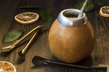 yerba dostum konsept fotoğraf