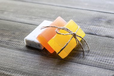 renk güzel kokulu sabun. Spa konsept arka plan