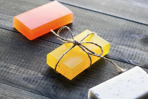 renk güzel kokulu sabun. Spa konsept arka plan