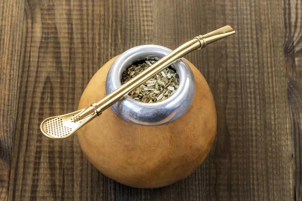 Yerba 메이 트 음료 — 스톡 사진