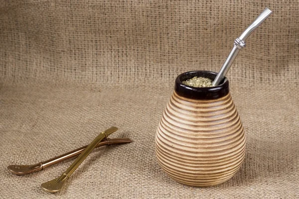 Yerba mate drink — Stockfoto