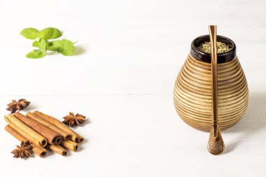 yerba dostum, geleneksel Güney Amerika içki