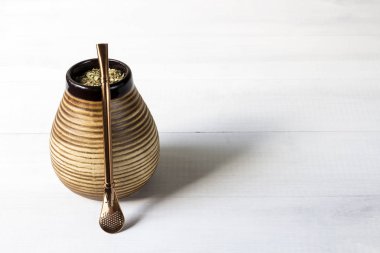 yerba dostum, geleneksel Güney Amerika içki