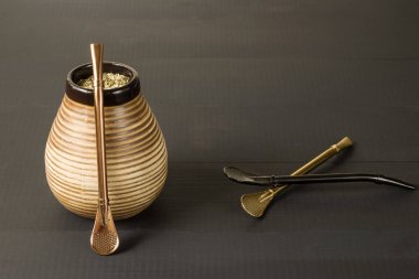 yerba dostum, geleneksel Güney Amerika içki