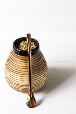 yerba dostum, geleneksel Güney Amerika içki