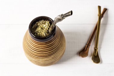 yerba dostum, geleneksel Güney Amerika içki