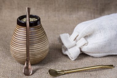 yerba dostum, geleneksel Güney Amerika içki