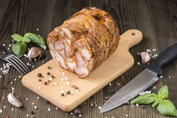 taze ev yapımı jambon