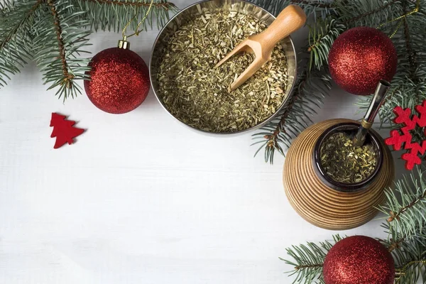 yerba dostum Noel arka plan. kopya alanı ile görüntü