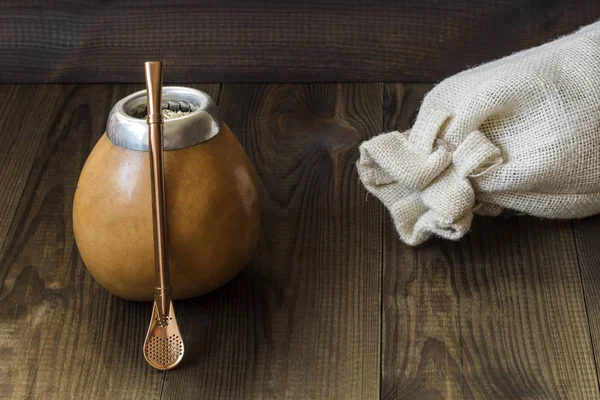 Yerba Mate Con Accesorios —  Fotos de Stock