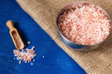 Himalaya kristal tuz yakın çekim