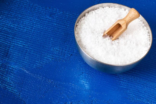 white crystal salt concept photo