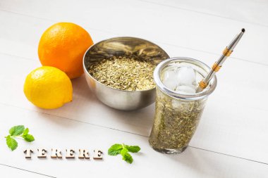 terere. yerba dostum içki dondurulmuş