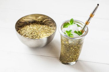 terere. yerba dostum içki dondurulmuş