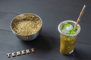 terere. yerba dostum içki dondurulmuş