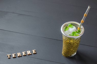 terere. yerba dostum içki dondurulmuş