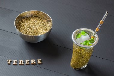 terere. yerba dostum içki dondurulmuş