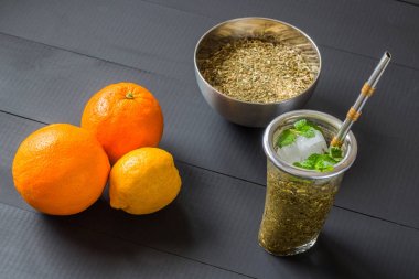terere. yerba dostum içki dondurulmuş