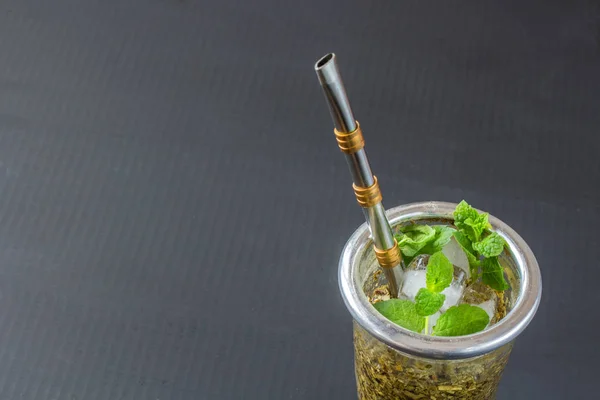 Terere Fryst Yerba Mate Drink — Stockfoto