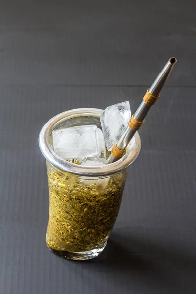 Terere Frozen Yerba Mate Drink — Stock Photo, Image