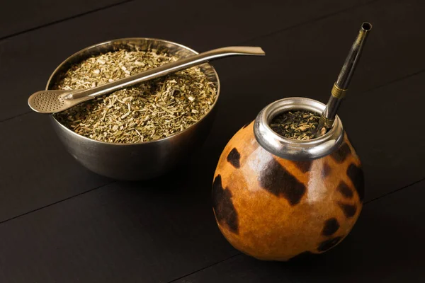 Yerba Mate Κολοκύθα Ματερο — Φωτογραφία Αρχείου