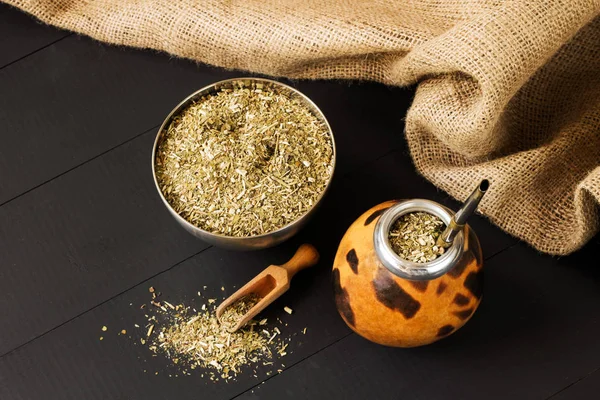 Yerba Mate Calabaza Matero —  Fotos de Stock