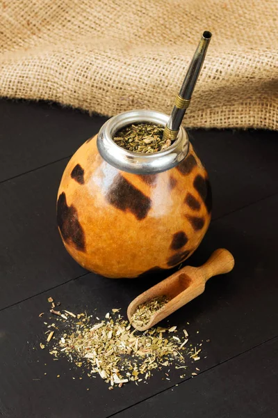 Yerba Mate Κολοκύθα Ματερο — Φωτογραφία Αρχείου