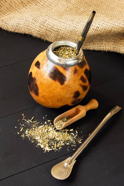 Yerba Mate Calabaza Matero —  Fotos de Stock