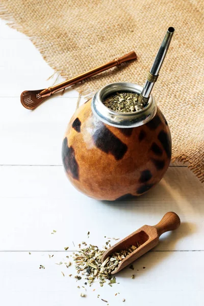 Yerba Mate Calabaza Matero —  Fotos de Stock