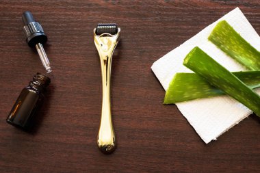 Dermaroller tıbbi mikro iğne terapisi için Derma patenli mesoroller mezoterapi için