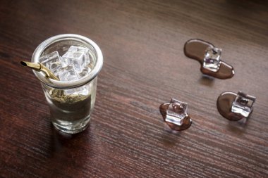 Terere, dondurulmuş yerba mat içeceği. Soğuk yerba dostum.