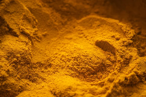 Turmeric Powder Fresh Spice Concept — Stock Photo, Image