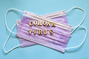 Coronavirus tehlike konsepti fotoğrafı. covid-19