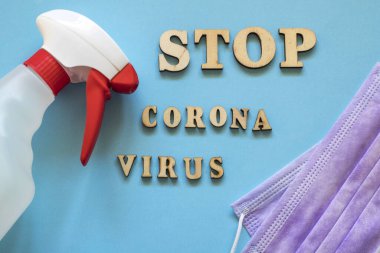 Coronavirus tehlike konsepti fotoğrafı. covid-19