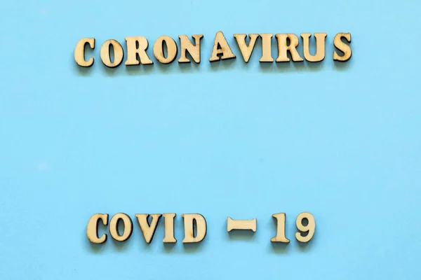 Foto Del Concepto Peligro Coronavirus Covid — Foto de Stock