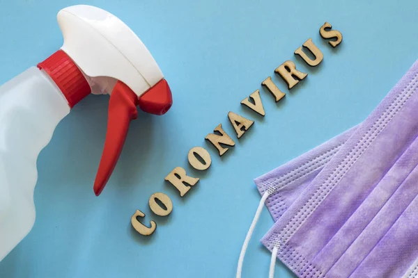 Coronavirus Επικίνδυνη Έννοια Φωτογραφία Κοβίδιο — Φωτογραφία Αρχείου