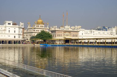 Mimarlık ve şehir Amritsar Hindistan'da İlgilenilen yeri