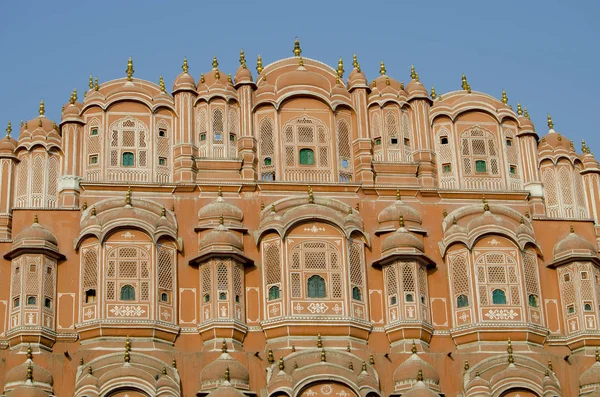El palacio en la India Jaipur Hava Makhal — Foto de Stock