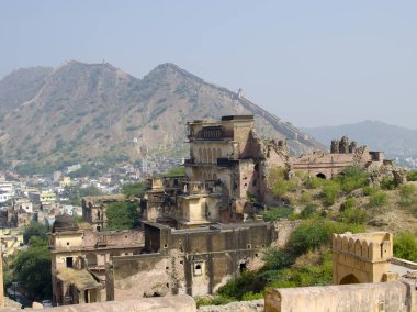 Istorical inşaat Amber'ın kale mimarisi