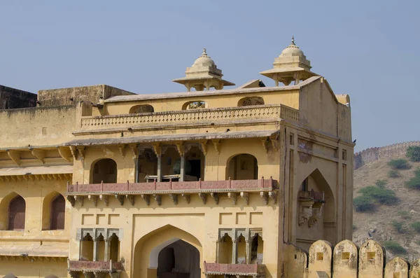 Istorical construction Amber's fort architecture — Stock Photo, Image