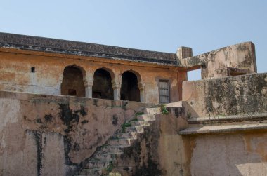 Mimari yapı fort Djaygarh Jaipur Hindistan