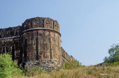 Mimari yapı fort Djaygarh Jaipur Hindistan