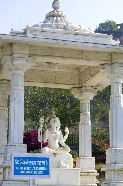 A templom Birla Mandir Jaipur India építészeti kivitelezés — Stock Fotó