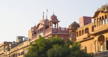 Jaipur pembe şehir Hindistan mimarisi