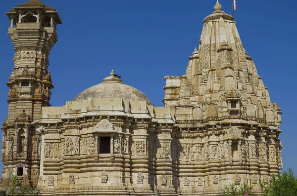 Chittorgarh egy régi erőd Indiában — Stock Fotó